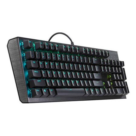 Coolermaster USB Wired Keyboard w/ Brown Switch (Gunmetal Black) CK-550-GKGM1-US